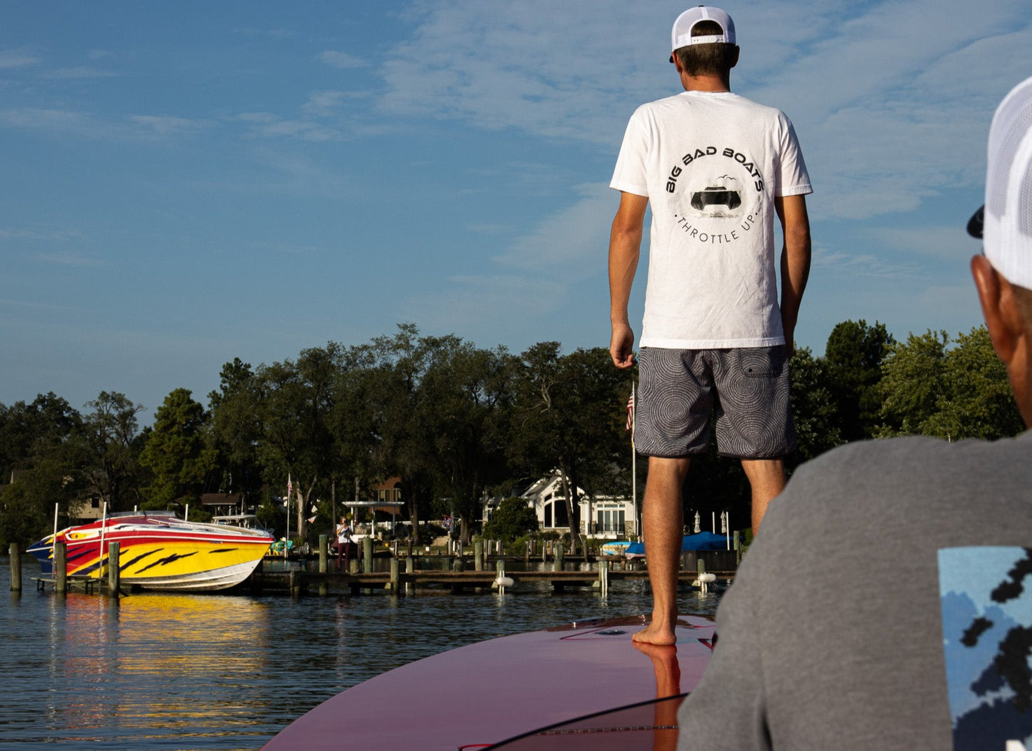 Cat Logo Short Sleeve Cotton T-Shirt