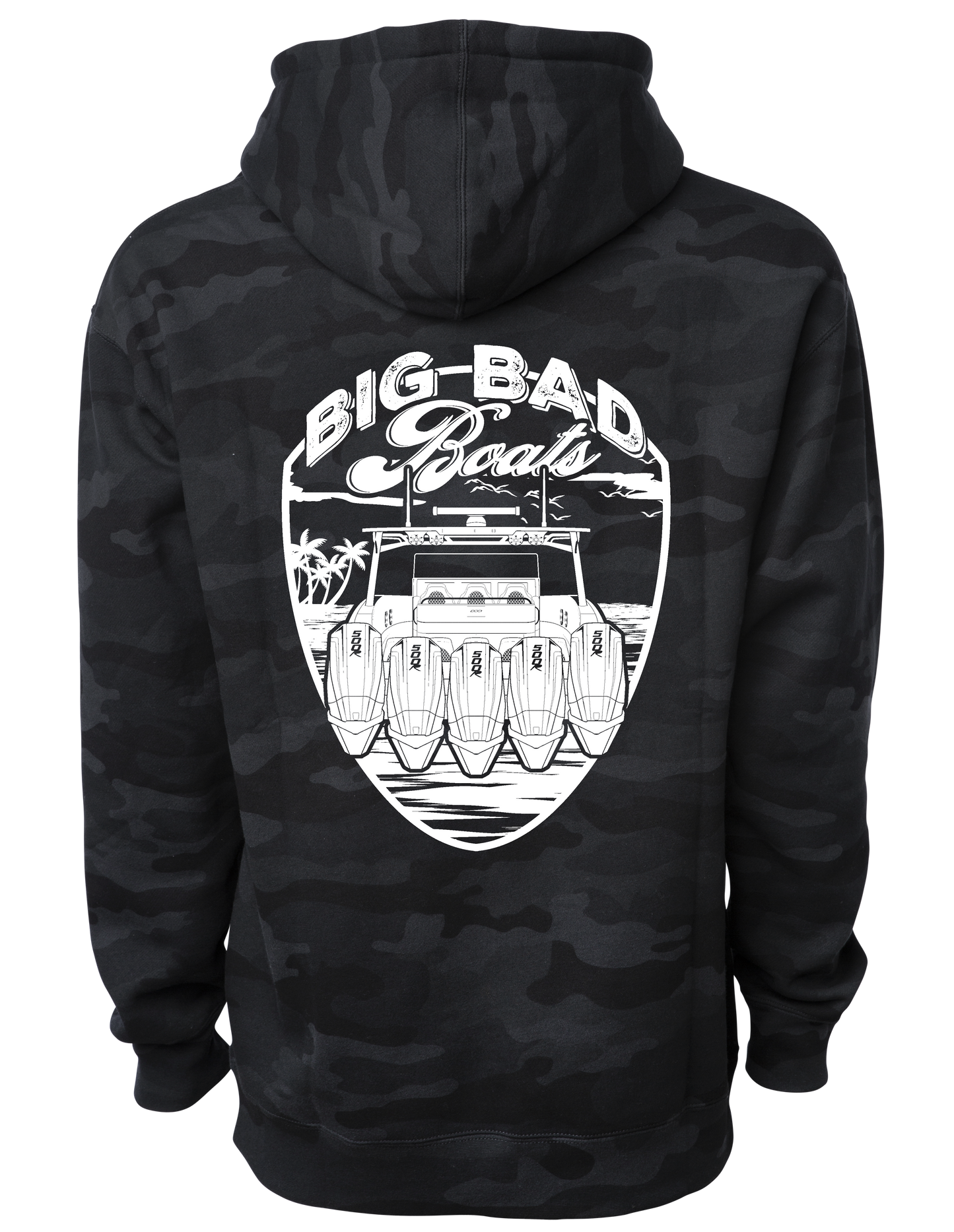 Black Camo Quint Logo Hoodie