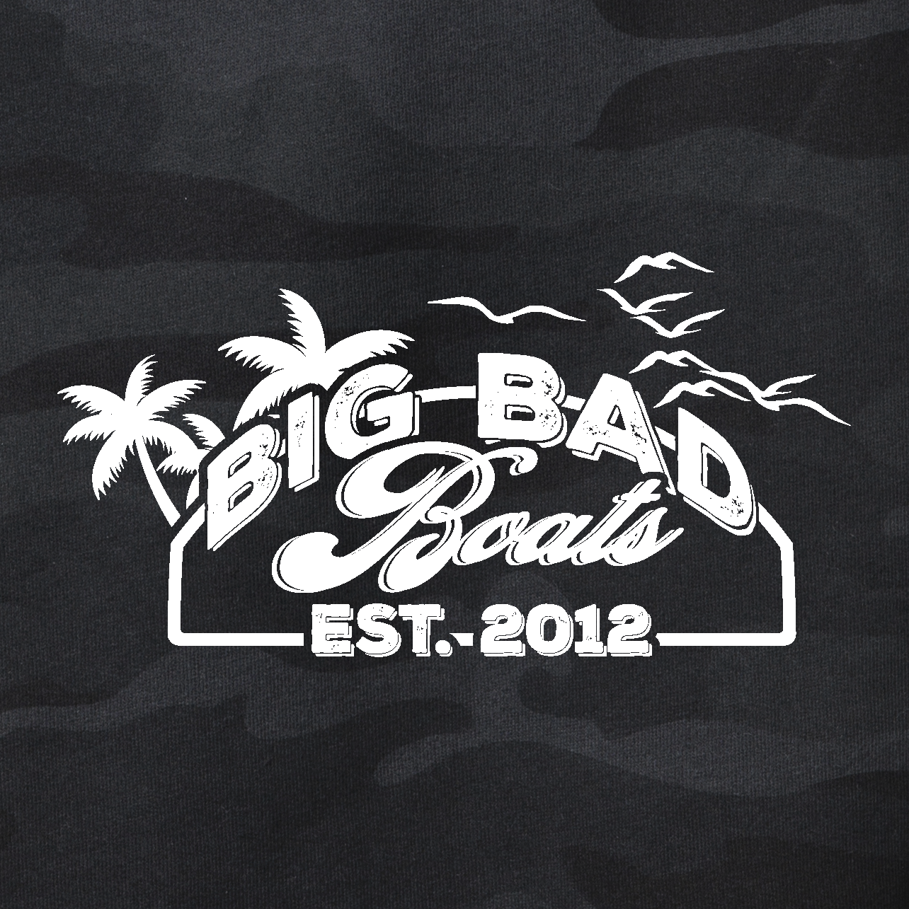 Black Camo Quint Logo Hoodie