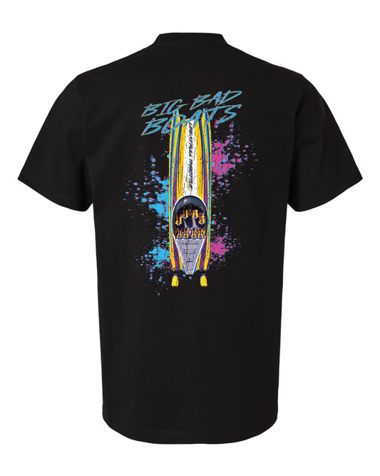 Heavy Weight Cat Logo T Shirt - Black