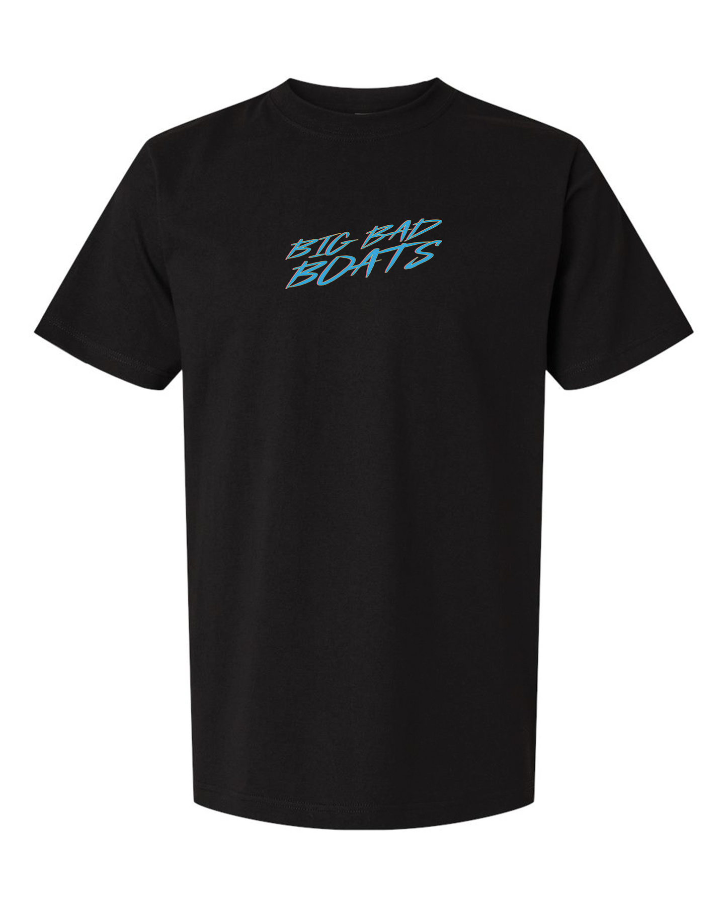 Heavy Weight Cat Logo T Shirt - Black