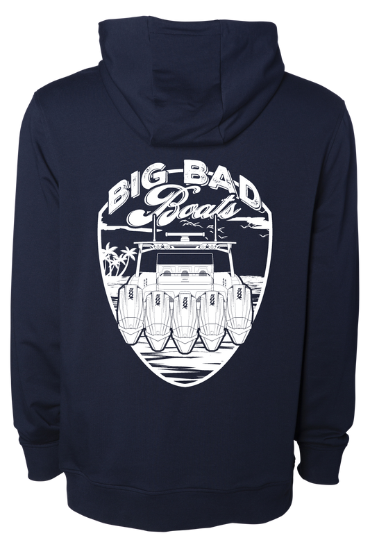 Navy Performance Hoodie